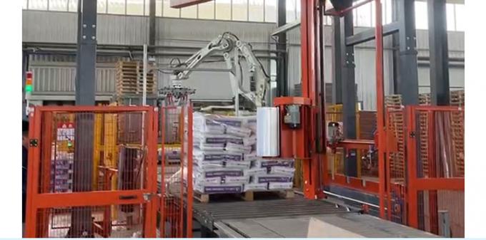 Kemasan Mesin pembungkus film otomatis dengan efisiensi tinggi dan biaya yang lebih rendah 3