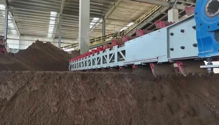 Brick Making Machinery Bridge-type Bucket Excavator&Multi-Bucket Reclaimer untuk penyimpanan bahan baku 4