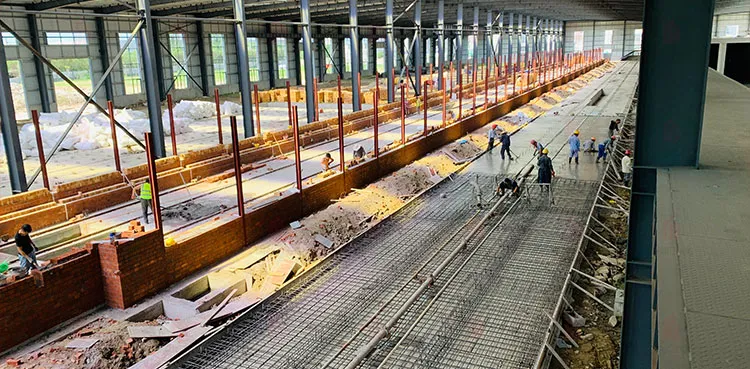 Tungku terowongan untuk membakar batu bata & keramik & ubin dengan kontrol suhu otomatis dan efisiensi termal yang tinggi 1