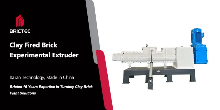 Brick Making Machine Experimental Extruder untuk pengujian kinerja produk tanah liat 0