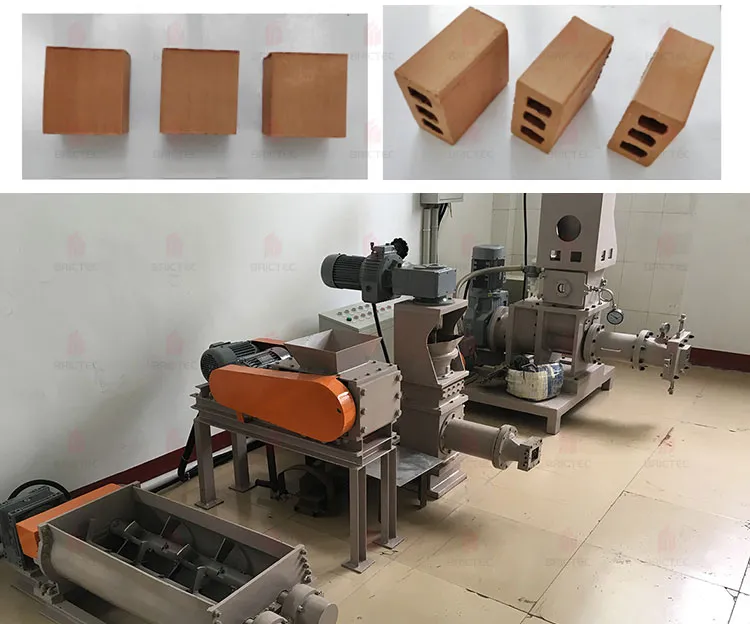 Brick Making Machine Experimental Extruder untuk pengujian kinerja produk tanah liat 5
