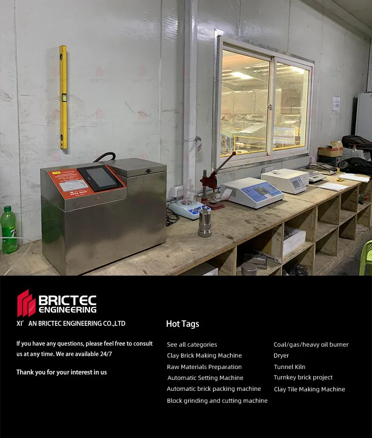 Brick Making Machine Experimental Extruder untuk pengujian kinerja produk tanah liat 6